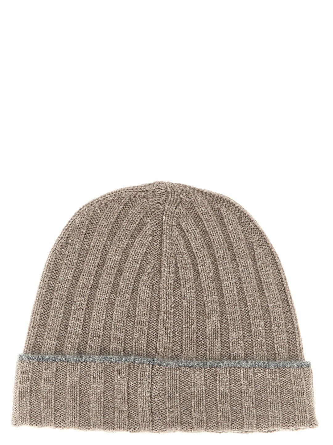 Brunello Cucinelli Cashmere Turn-Up Beanie Hats - Beige | b27e49f112321b3c883372648babc4dcd74a124e