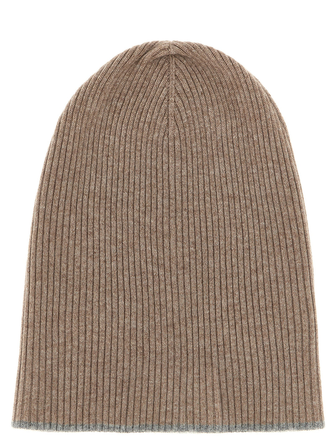 Brunello Cucinelli Cashmere Beanie Hats - Beige | b4c533388ecdce09bee08b9ad4f8129d0dcada99
