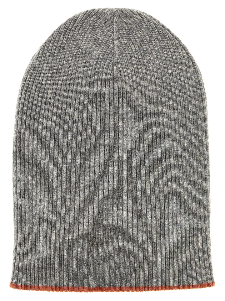 Reversible Beanie Hats Multicolor