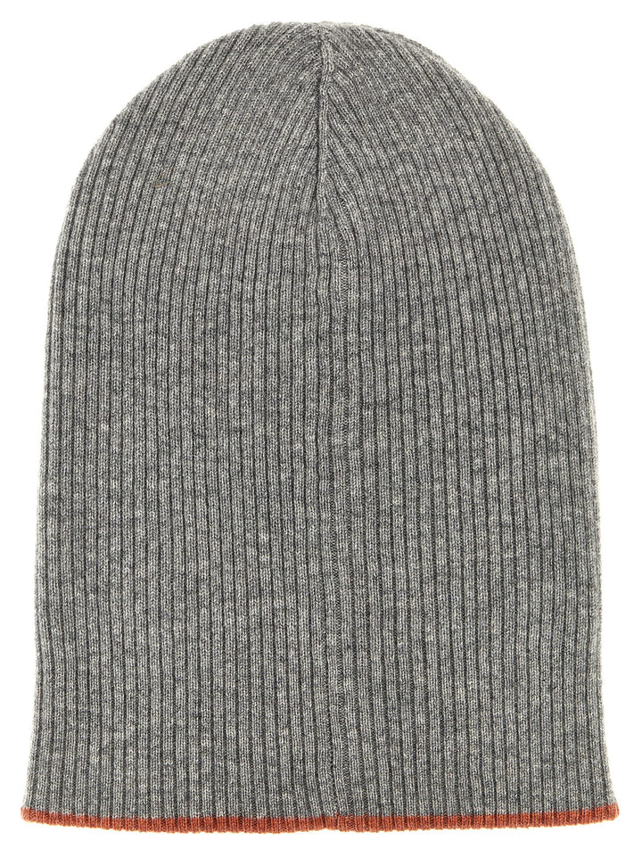 Reversible Beanie Hats Multicolor