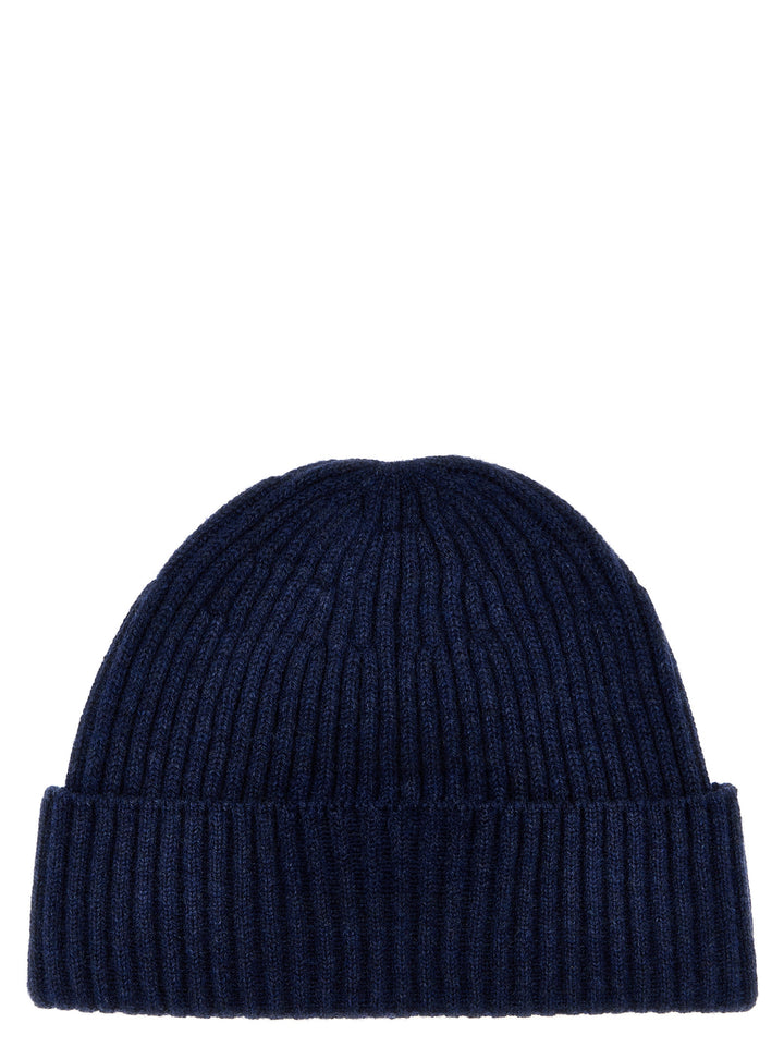 Ribbed Cap Hats Blue