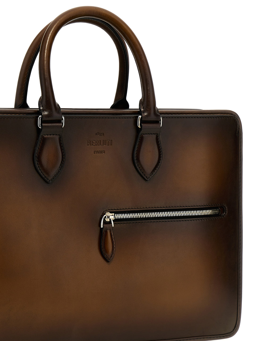 Un Jour Hand Bags Brown