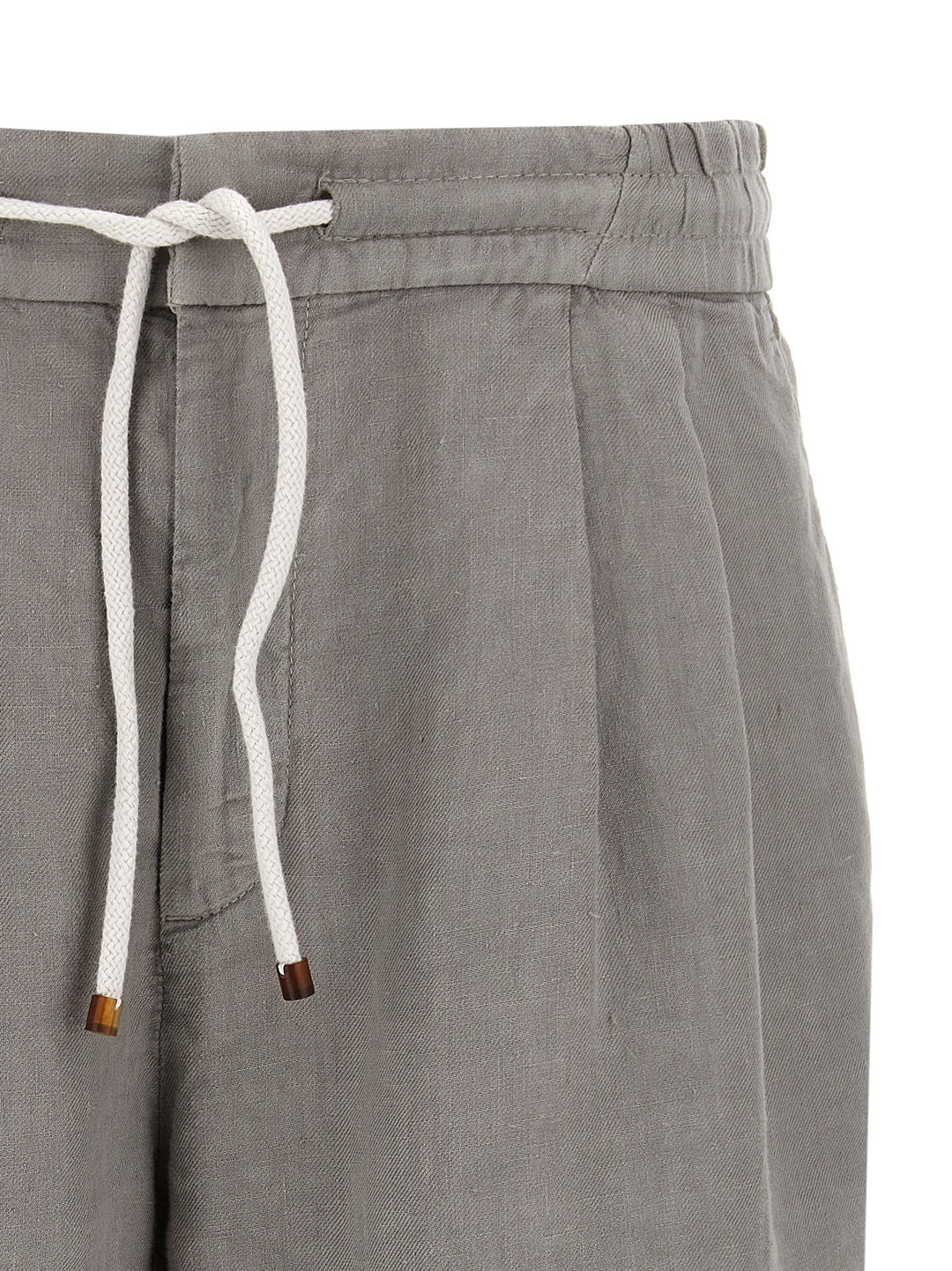 Linen Bermuda Shorts Bermuda, Short Gray