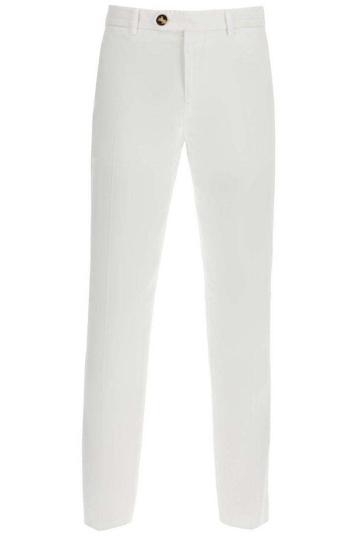 Pantaloni Italian Fit In Gabardina