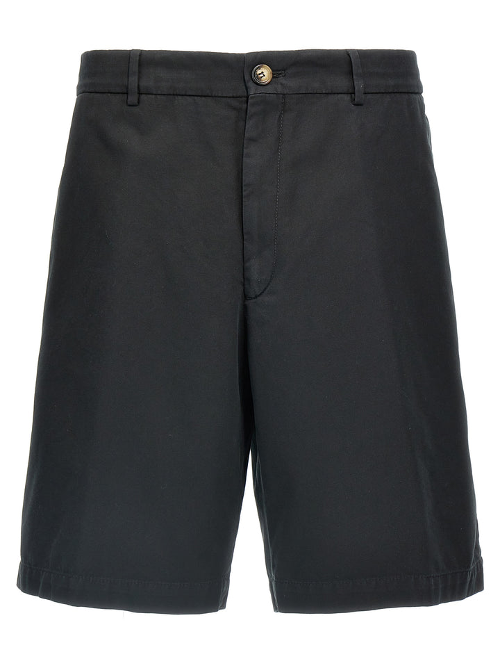 Cotton Bermuda Shorts Bermuda, Short Black