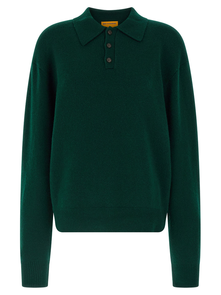 Guest In Residence Allday Polo - Green | 801bc541f52df8dce5b1de8cdd10e3b5802a12a7