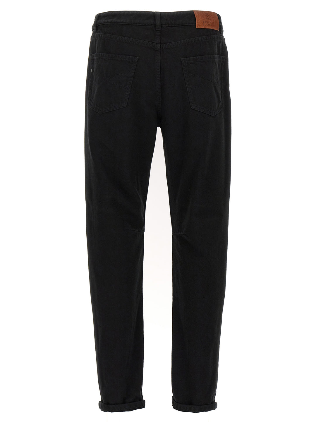 Denim Breaks Leisure Fit Pants Black