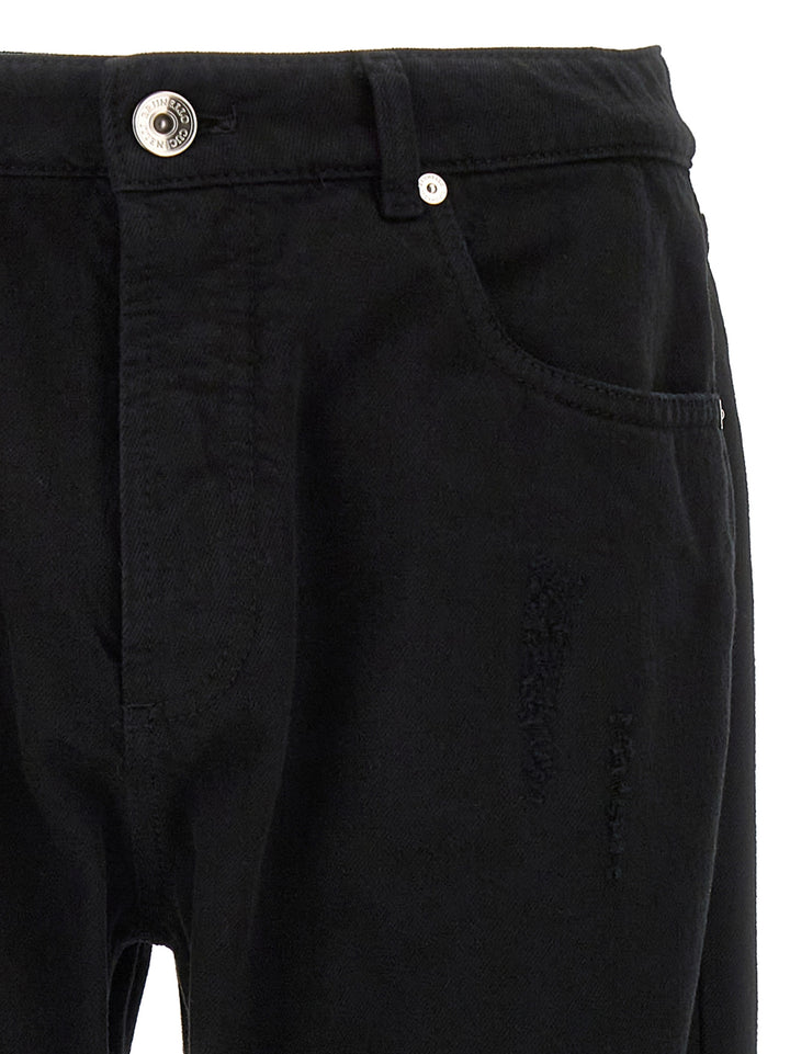 Denim Breaks Leisure Fit Pants Black