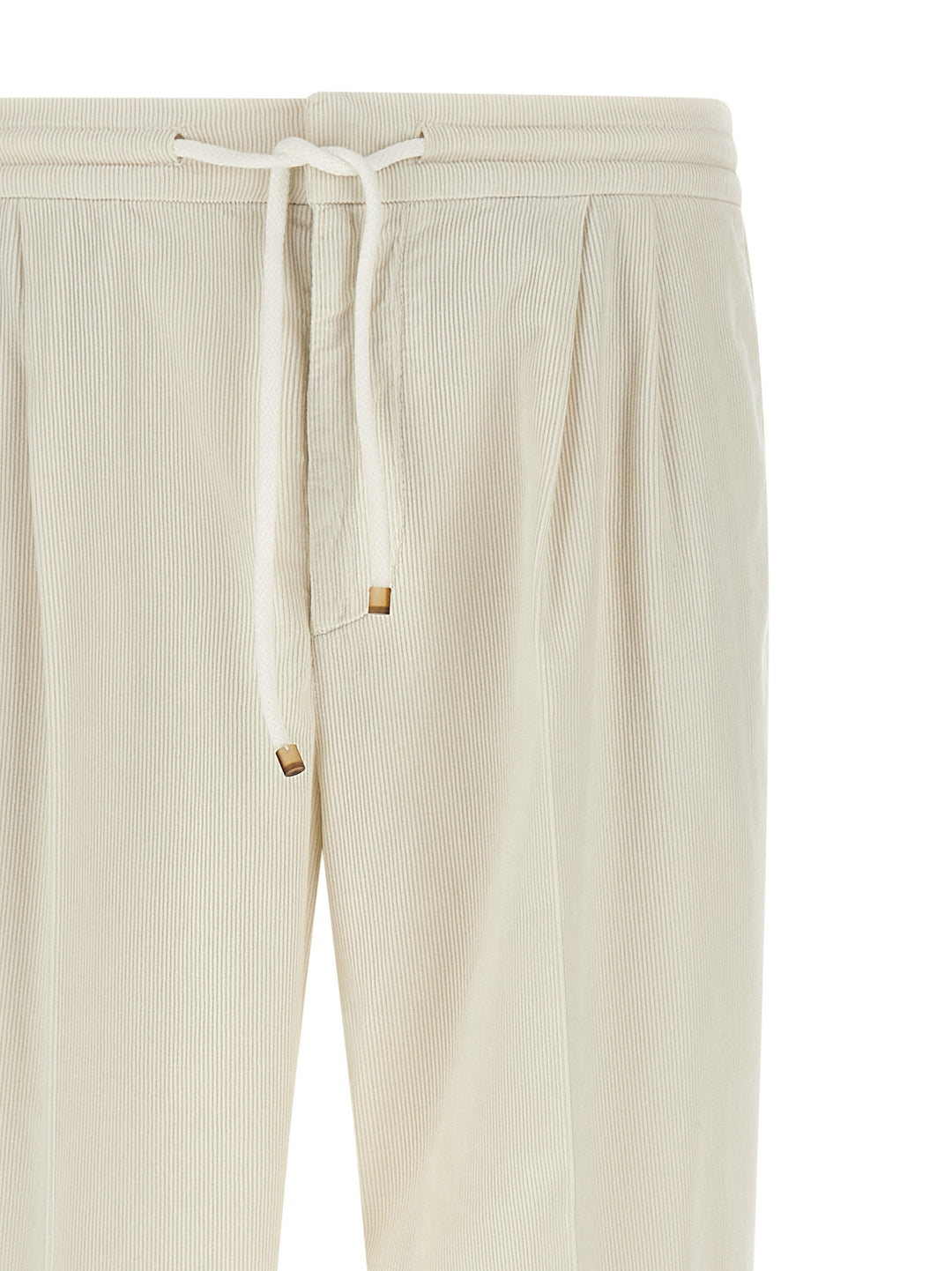 Brunello Cucinelli Corduroy Trousers Pants - White | a88970d4832fd30d95c28e2c4f10933d74f5646d