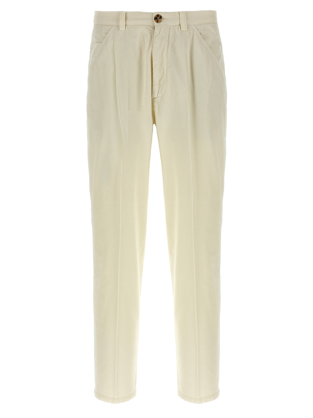 Brunello Cucinelli Corduroy Trousers Pants - Beige | 807cd694e8aaba7f8ce5b038dabb927d1d2b8a35