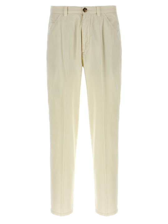 Corduroy Trousers Pants Beige