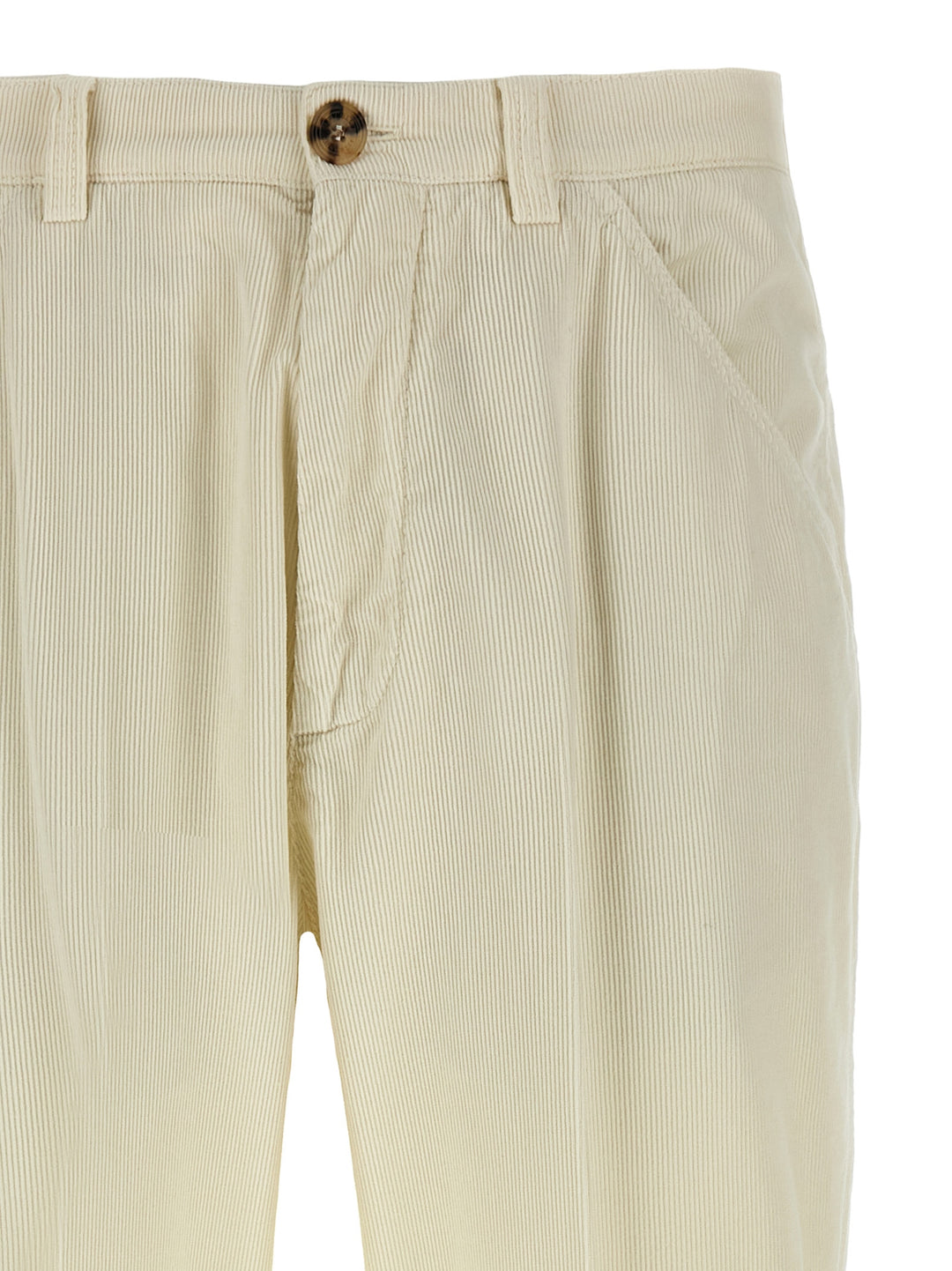 Brunello Cucinelli Corduroy Trousers Pants - Beige | aa0311a4498a65b5bf2deaef36ea5f45b2eca4fa