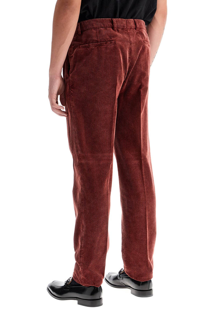 Pantaloni In Corduroy Leisure Fit