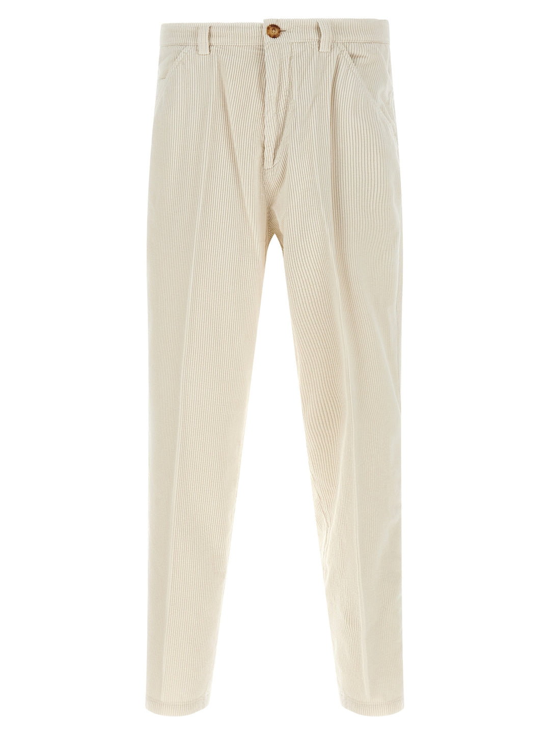 Brunello Cucinelli Corduroy Pants - White | d451f1f74f2103a332b527be6f3929d6c48083ac