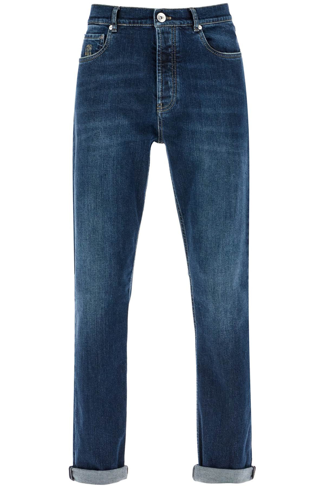 Jeans Iconic Fit In Denim Stretch