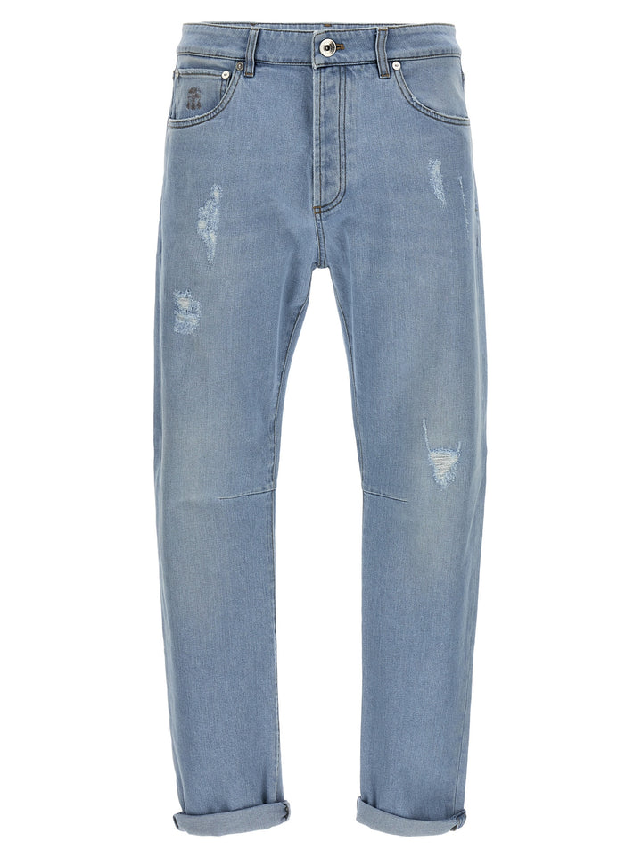 Small Rip Jeans Light Blue