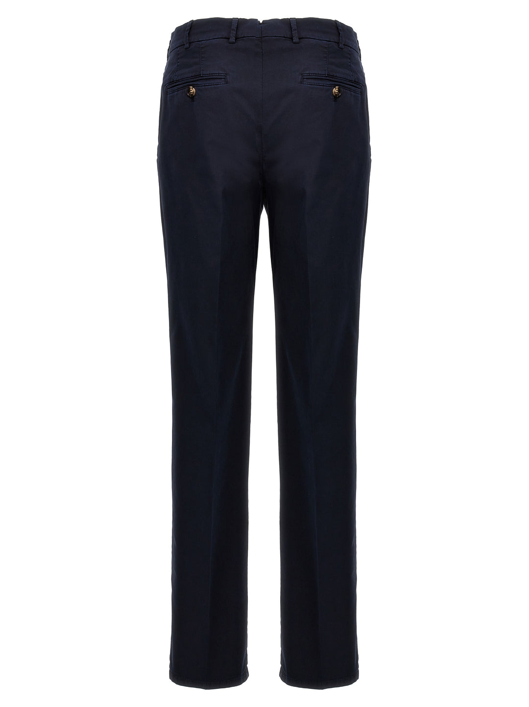 Brunello Cucinelli Flat Front Pants - Blue | 437f2ba977c4fd00bcf0f644082dc920e7263701