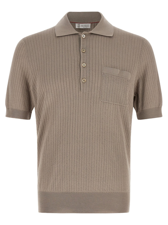 Operated Coast Shirt Polo Beige