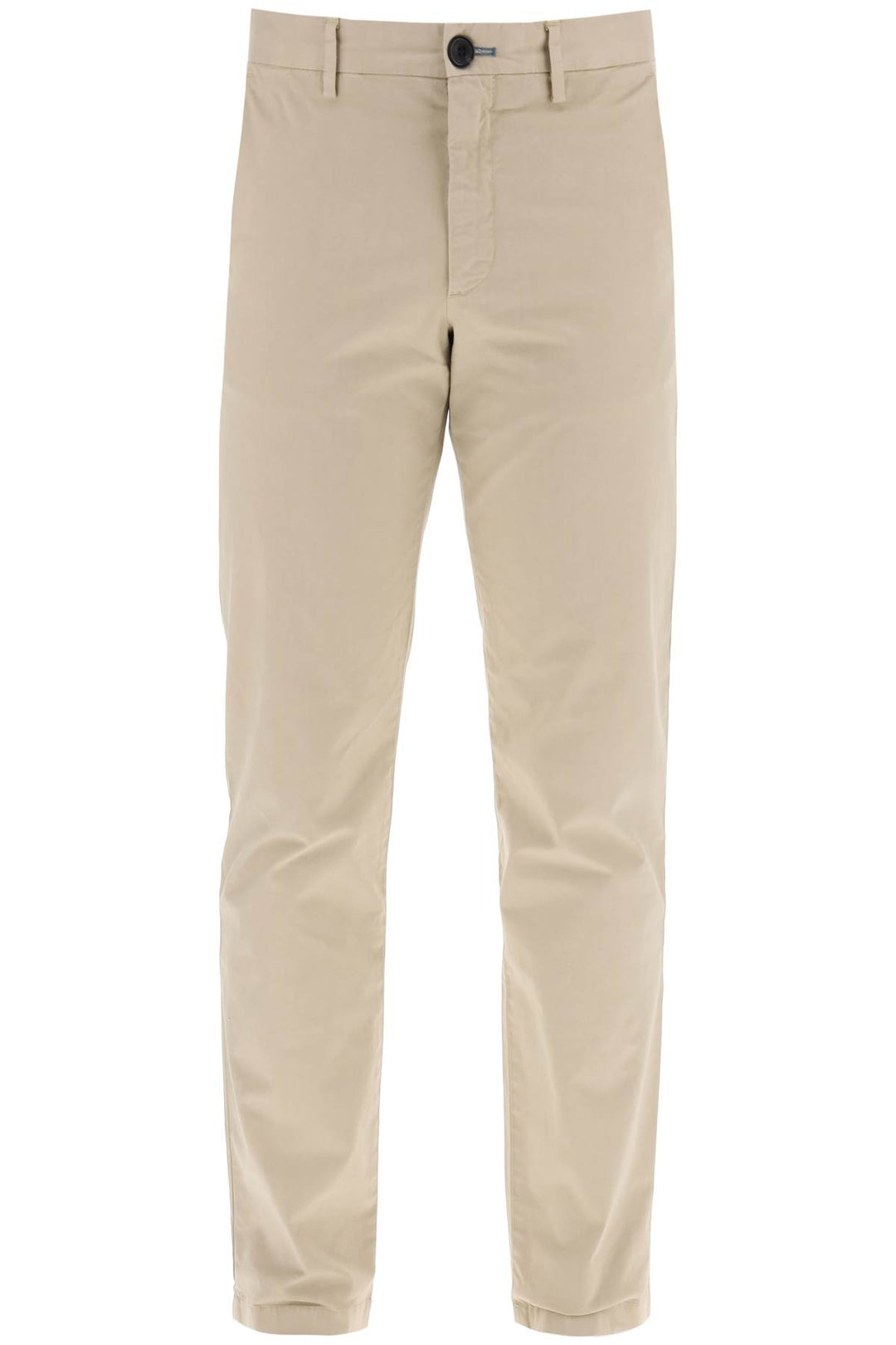 Pantaloni Chino In Cotone Stretch