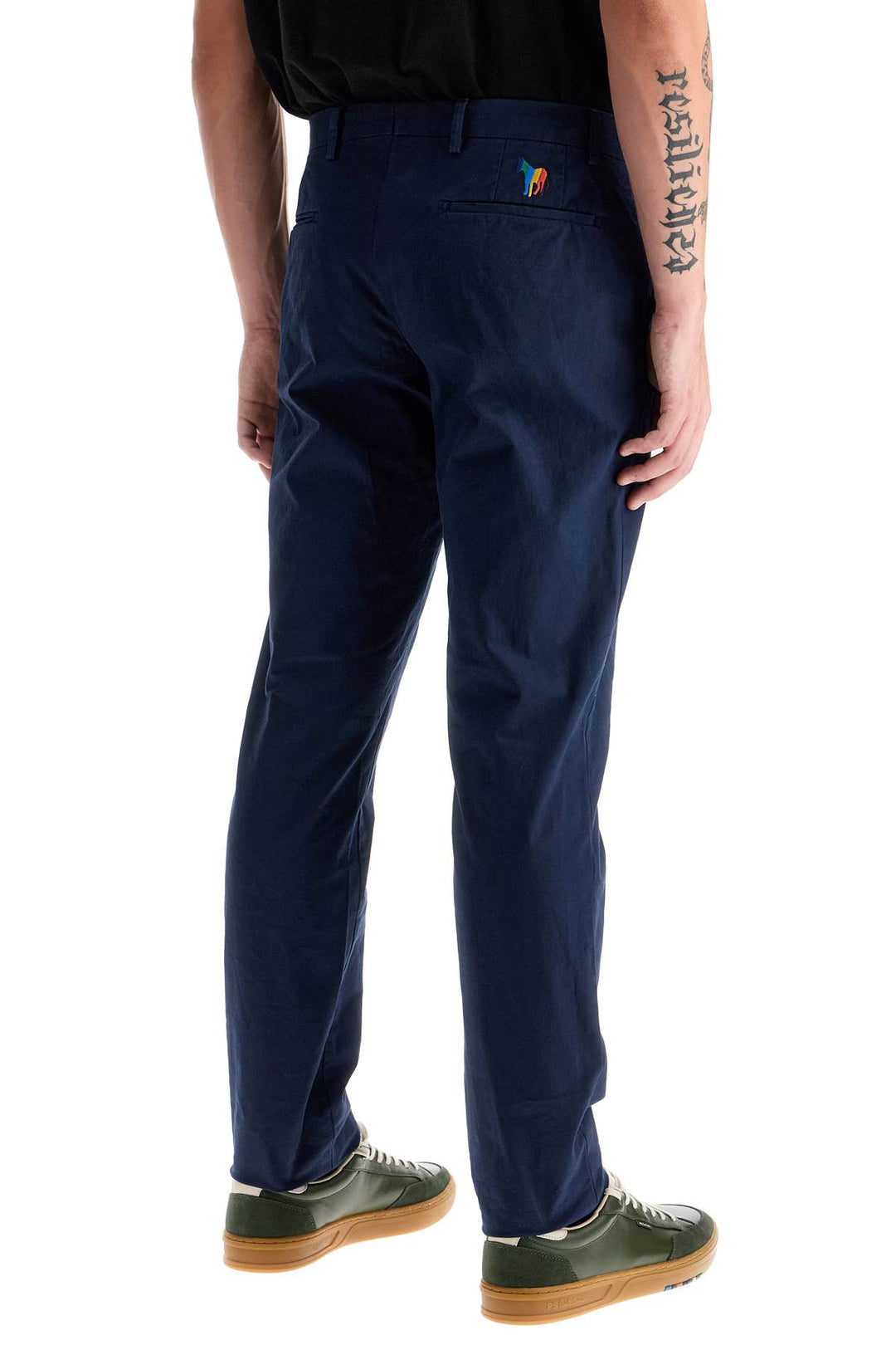 Pantaloni Chino In Cotone Organico