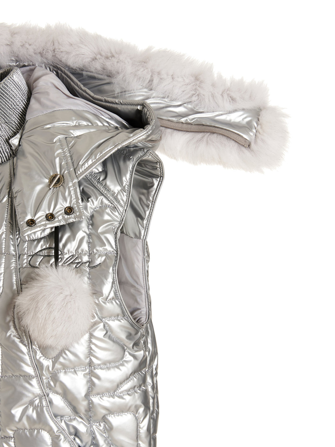 Moose Knuckles X Telfar Vest Gilet Silver