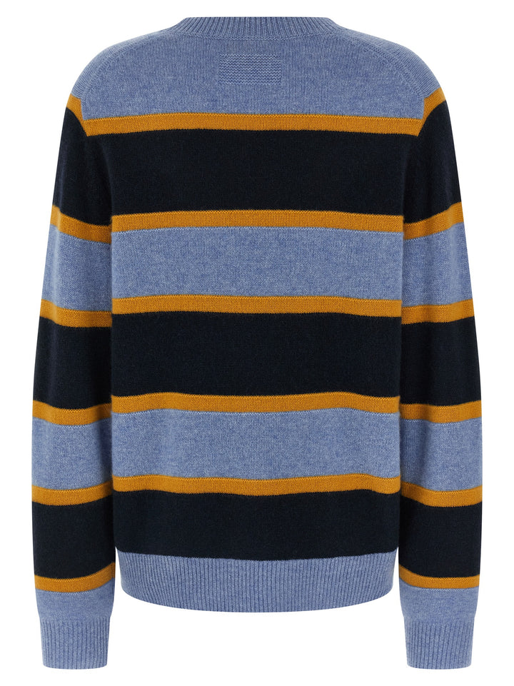 Guest In Residence Stripe Crew Sweaters and Cardigans - Multicolor | 7404e1d7c7fbc3d7f4549eea3f395ec2f39ab93a