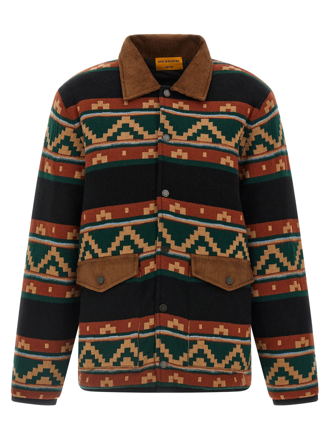 Guest In Residence Western Industry Puffer Jackets - Green | a77b82f92518a6f2a71d5bd089b648014b58a1dd