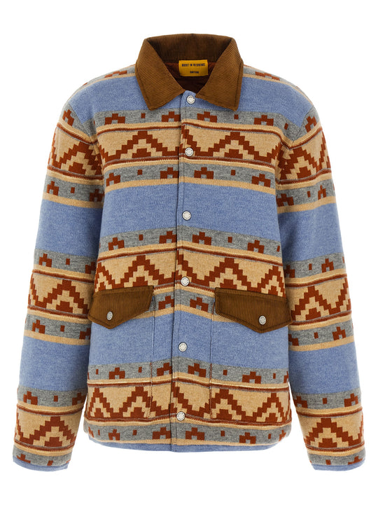 Western Industry Puffer Jackets Light Blue