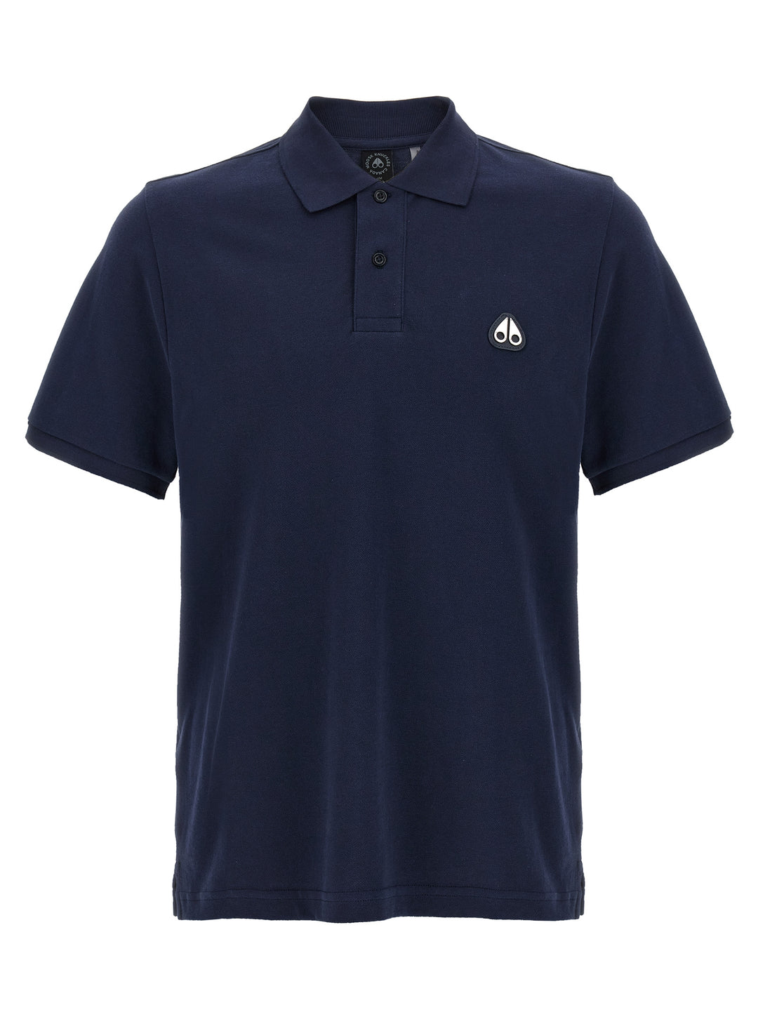 Moose Knuckles Everett Polo - Blue | 708d54a2b80c3c0efafa05764f473959b5b4d2c1