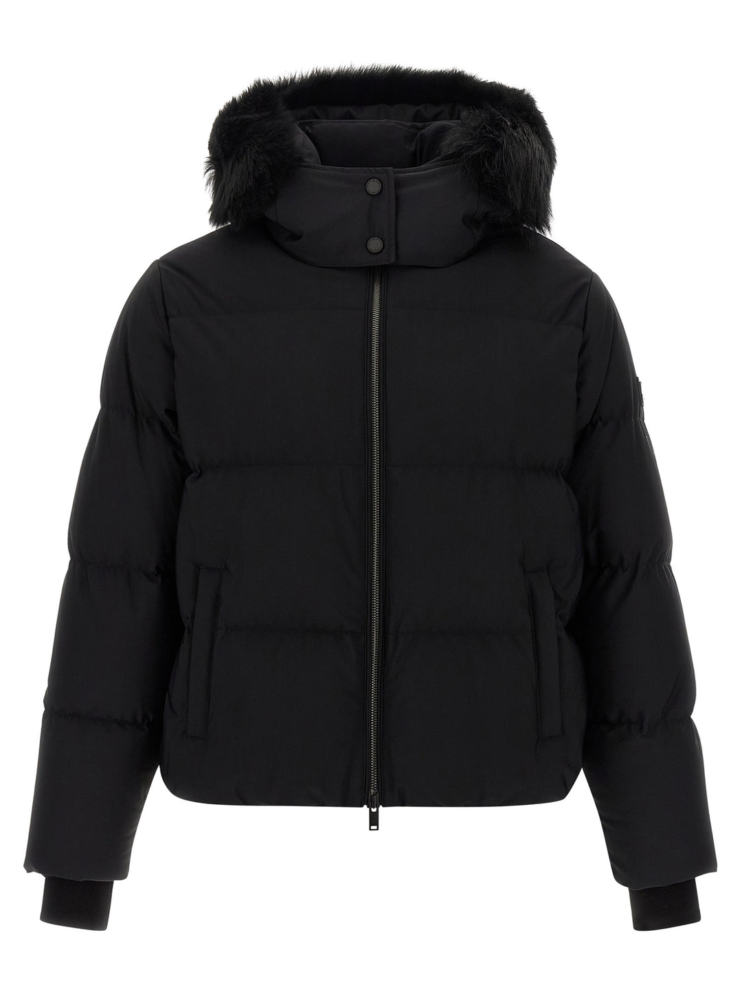 Moose Knuckles Misti Puffer Puffer Jackets - Black | 1e8ae3afc87532f3bf3018368b90b2dc801cda3d