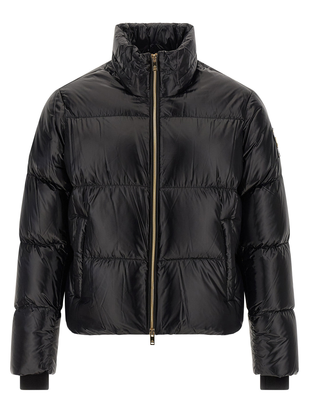 Moose Knuckles Moonstone Puffer Jackets - Black | b63a2fa765ad1abc0f31a1f0e593764480f86798