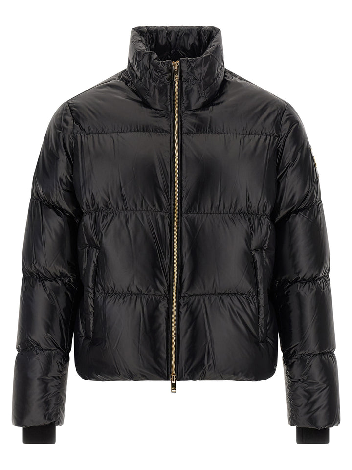 Moose Knuckles Moonstone Puffer Jackets - Black | b63a2fa765ad1abc0f31a1f0e593764480f86798