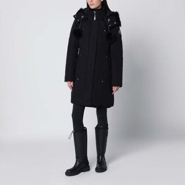 Stirling Original Black Cotton-Blend Parka