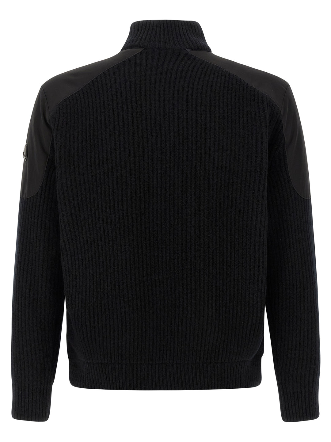 Moose Knuckles Magnus Knit Hybrid Puffer Jackets - Black | 506cf789b814a223fe5856adbf3aa832d862e21f