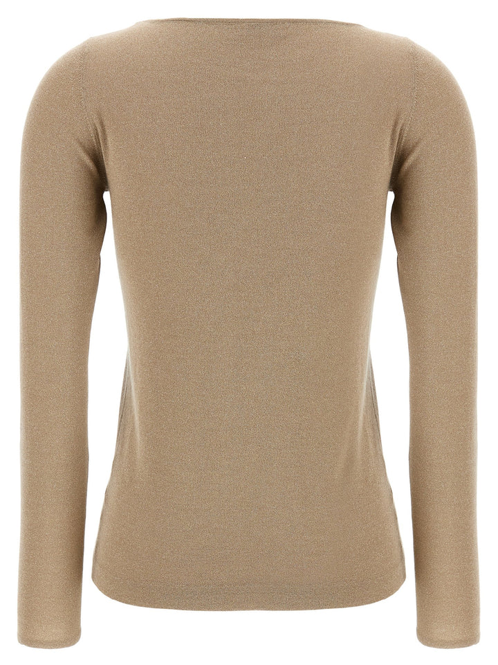 Brunello Cucinelli Sparkling Sweaters and Cardigans - Gold | 08a2668f63e73e73f2524e8d56f6c5006df39a18