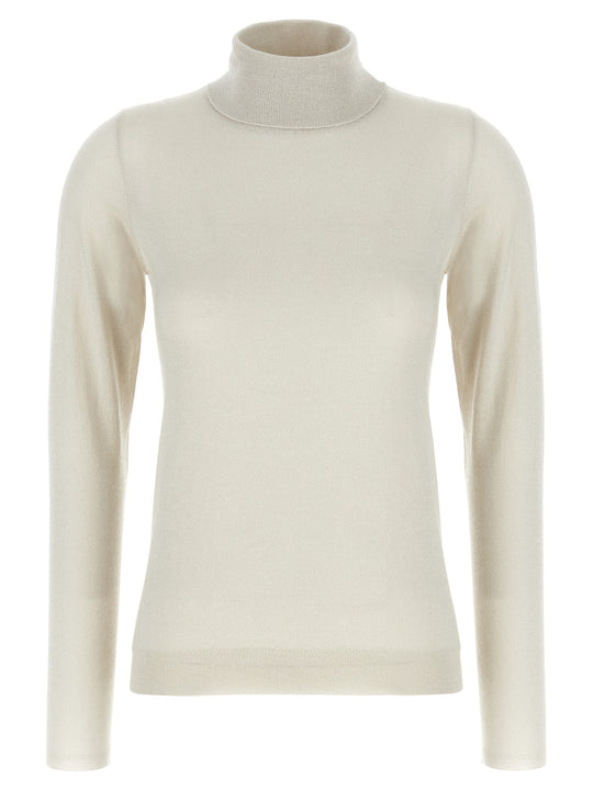 Sparkling Sweaters And Cardigans White