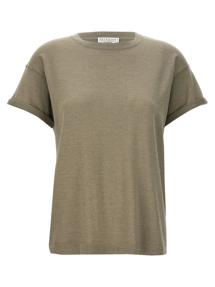 Lurex T-Shirt Green