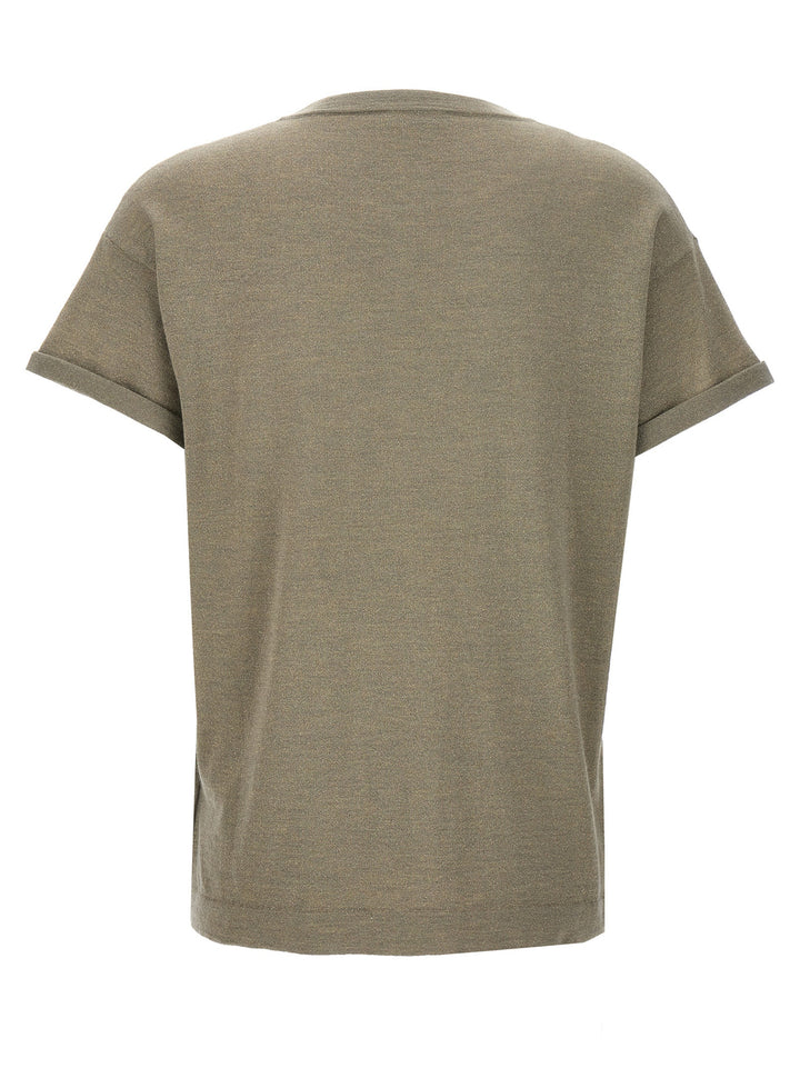 Lurex T-Shirt Green