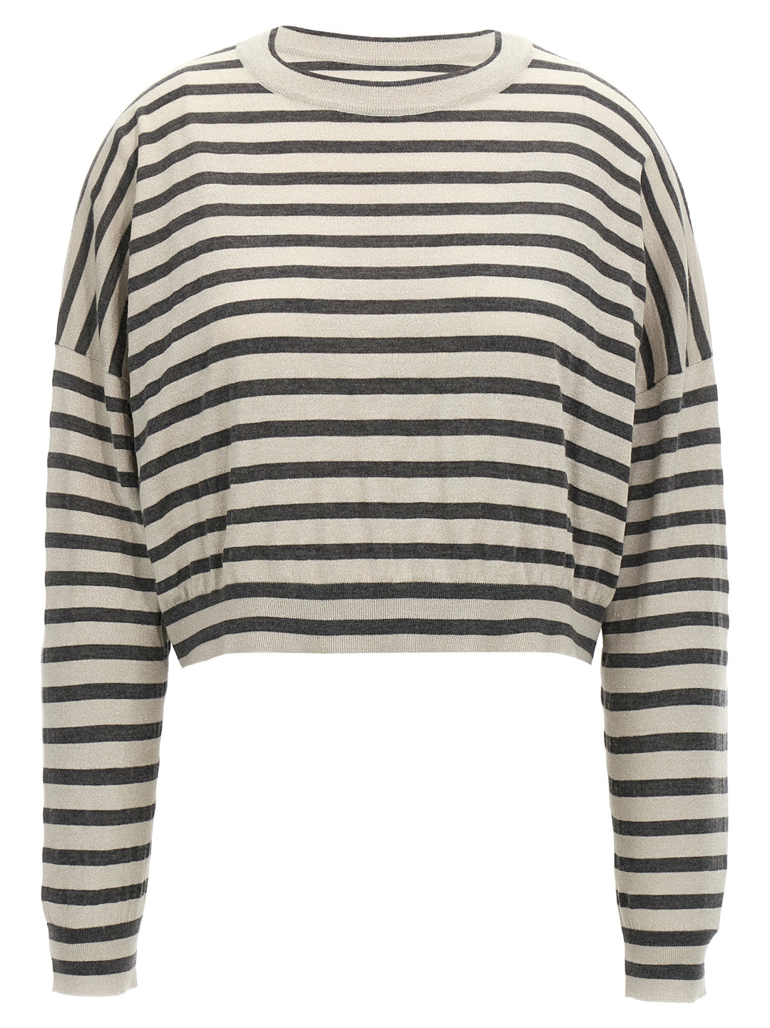 Lurex Stripes Sweater Sweater, Cardigans Multicolor