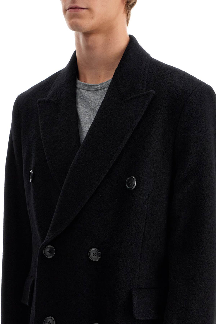 Whale Wool And Mohair Coat