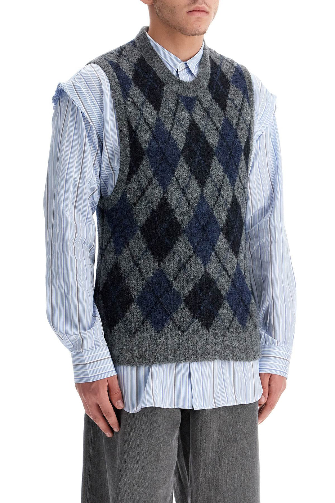 Soft Duke Argyle Formal Knit Vest