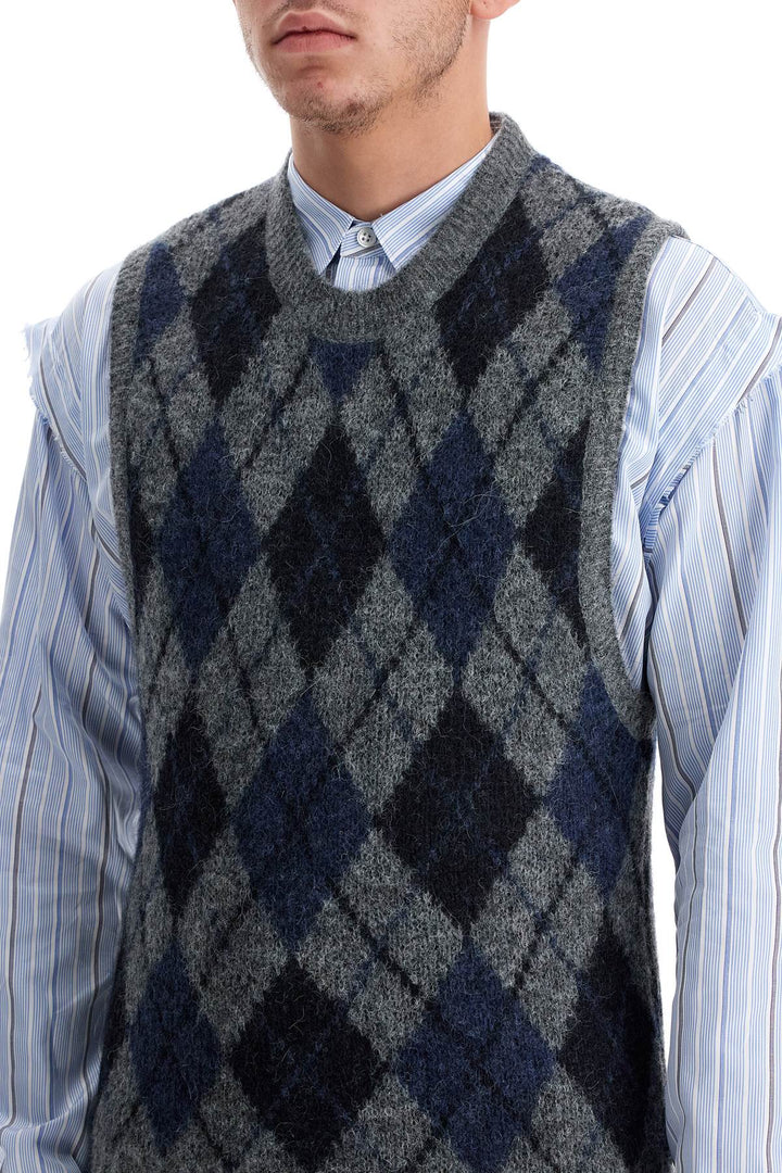 Soft Duke Argyle Formal Knit Vest