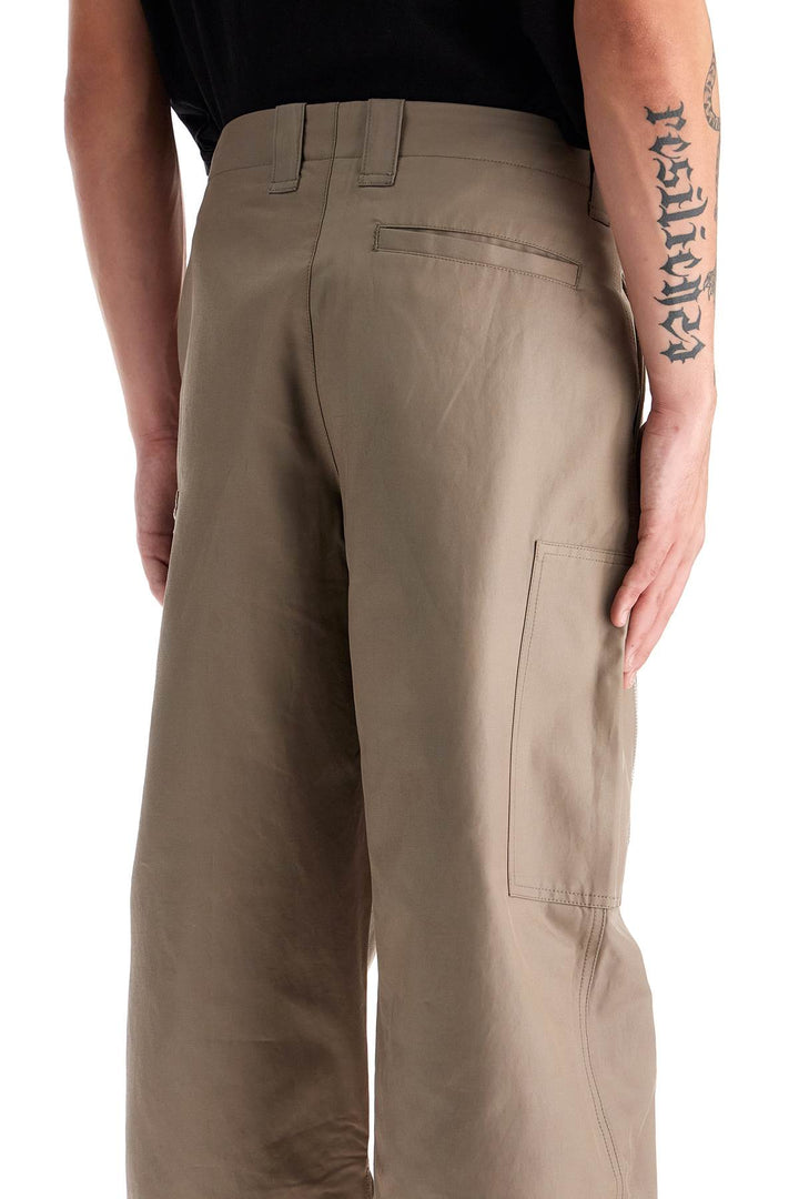 Pantaloni Tactical Cargo In Cotone Viscosa