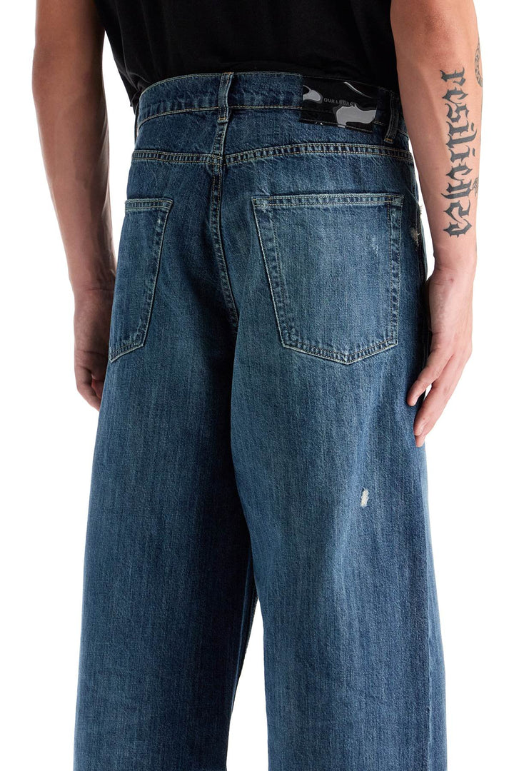 Wide Leg Denim Jeans