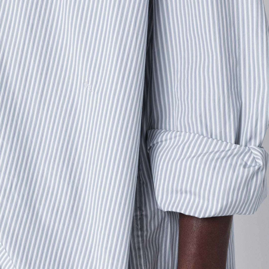 Our Legacy Above Striped Cotton Poplin Shirt