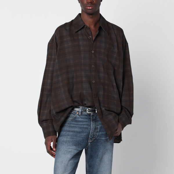 Borrowed Checked Cotton Shirt