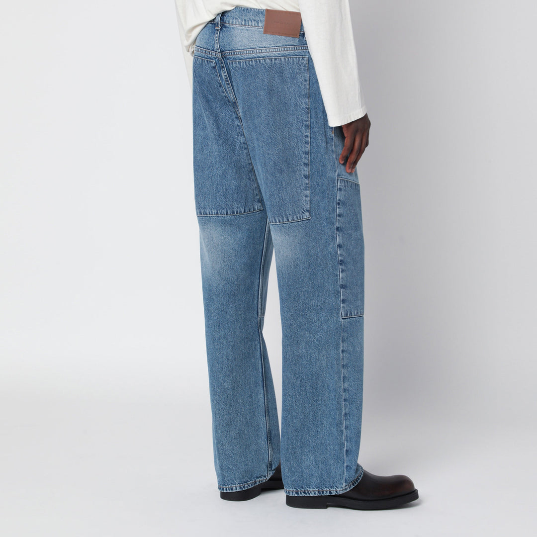 Our Legacy Jeans Third Cut Celestes en Denim de Algodón