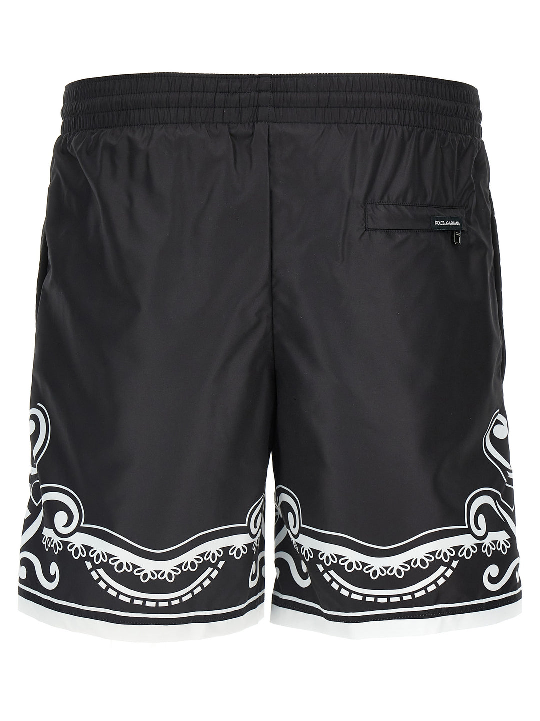 Bandana Beachwear White/Black