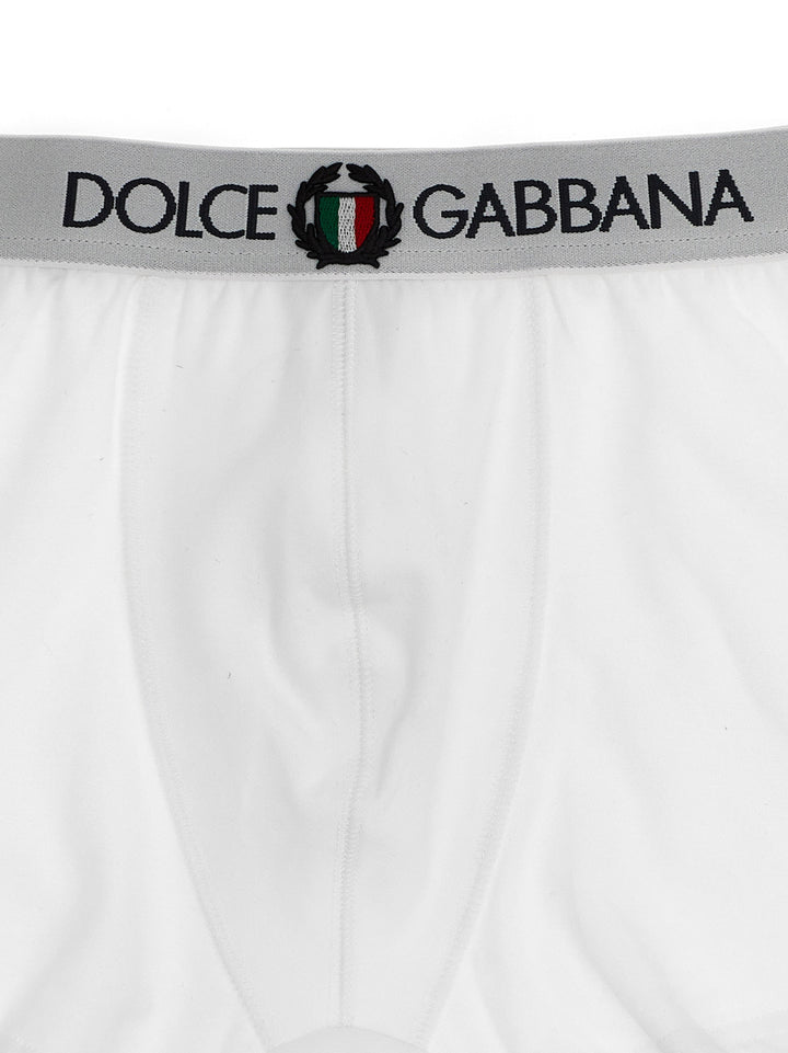 Dolce & Gabbana Coat Of Arms Boxer Shorts INTIMO - White | a1a64c6713e4a6c84088b0ae9beaf15adce96672