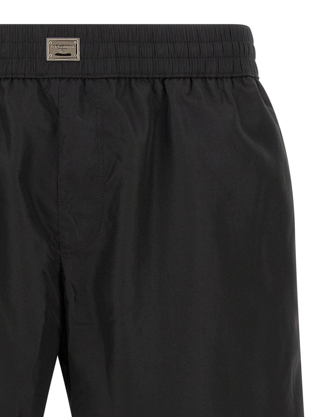 Dolce & Gabbana Logo Plaque Swimsuit Beachwear - Black | 778b568ee8f61c7781bd823435b6fa4f7298221b